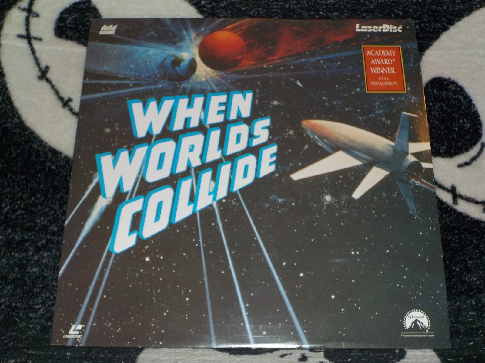 When Worlds Collide Laserdisc LD Richard Derr Free Ship $50