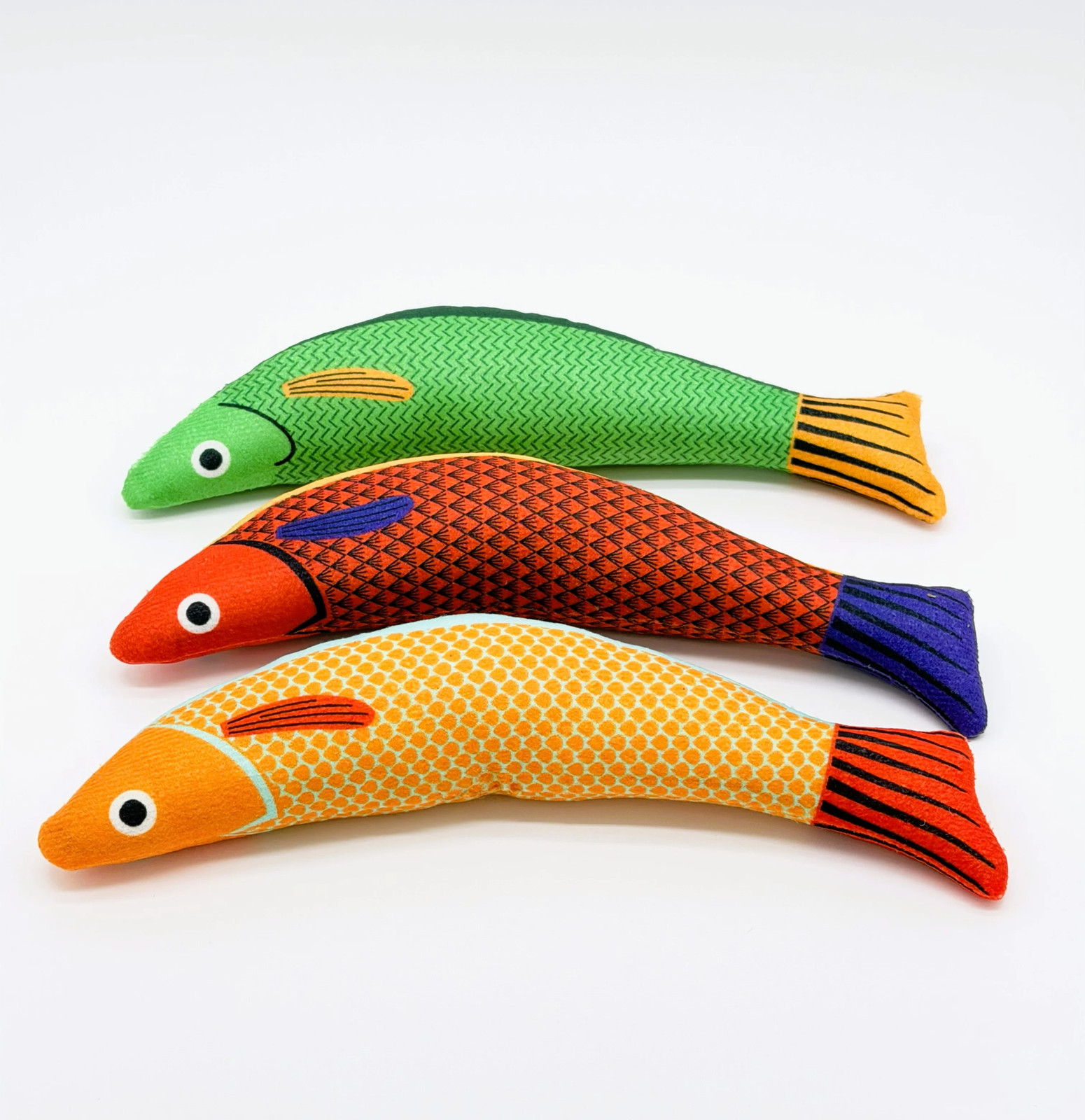 3 Pack Catnip Fish Toy for Cats