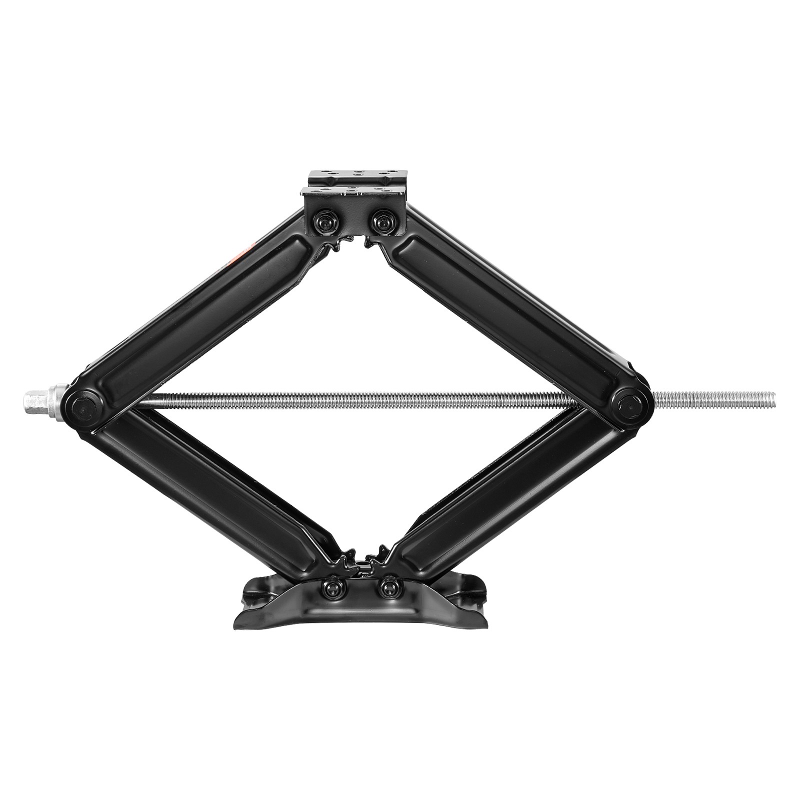 Set 4 9000lb RV Stabilizer Leveling Scissor Jacks w/Socket & Install Kit 23.4"