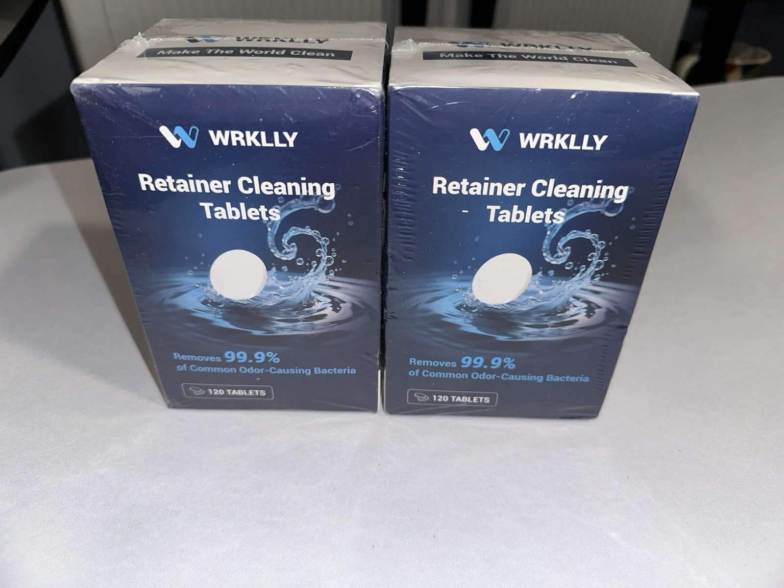 2 Retainer Cleaner Tablets 240 PCs Denture Cleaning Tablets