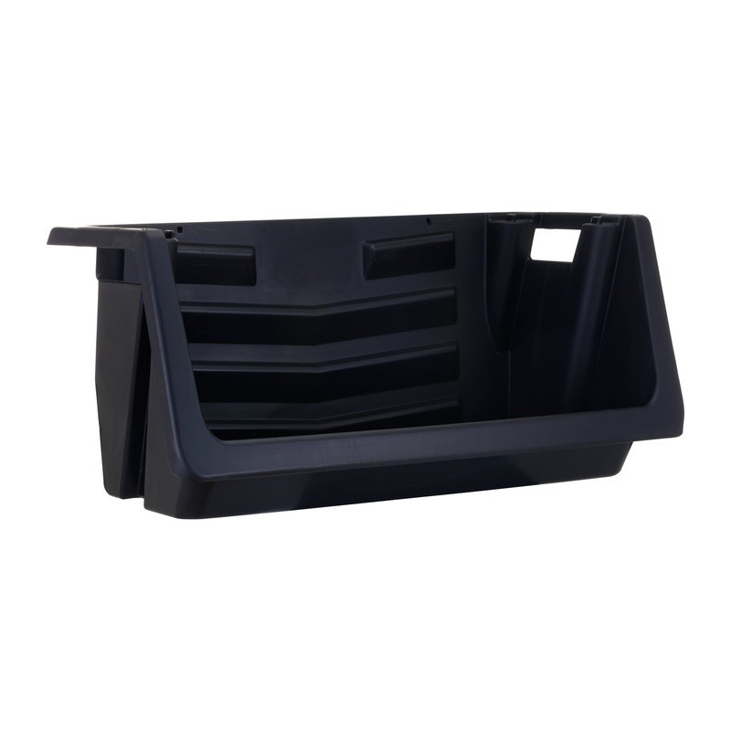 Heavy Duty Stackable Storage Bins Large Handles Rust Water Proof 100lb Limit New