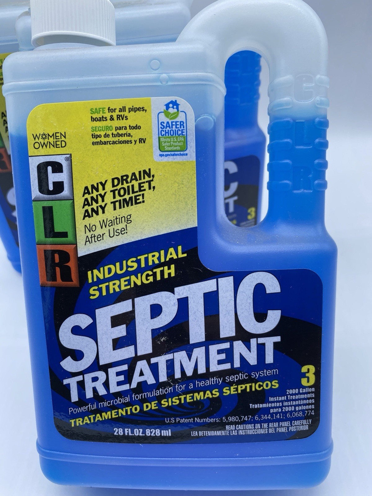 3 CLR Healthy Septic System Microbial Support Treatment 28 Oz Each Bs320