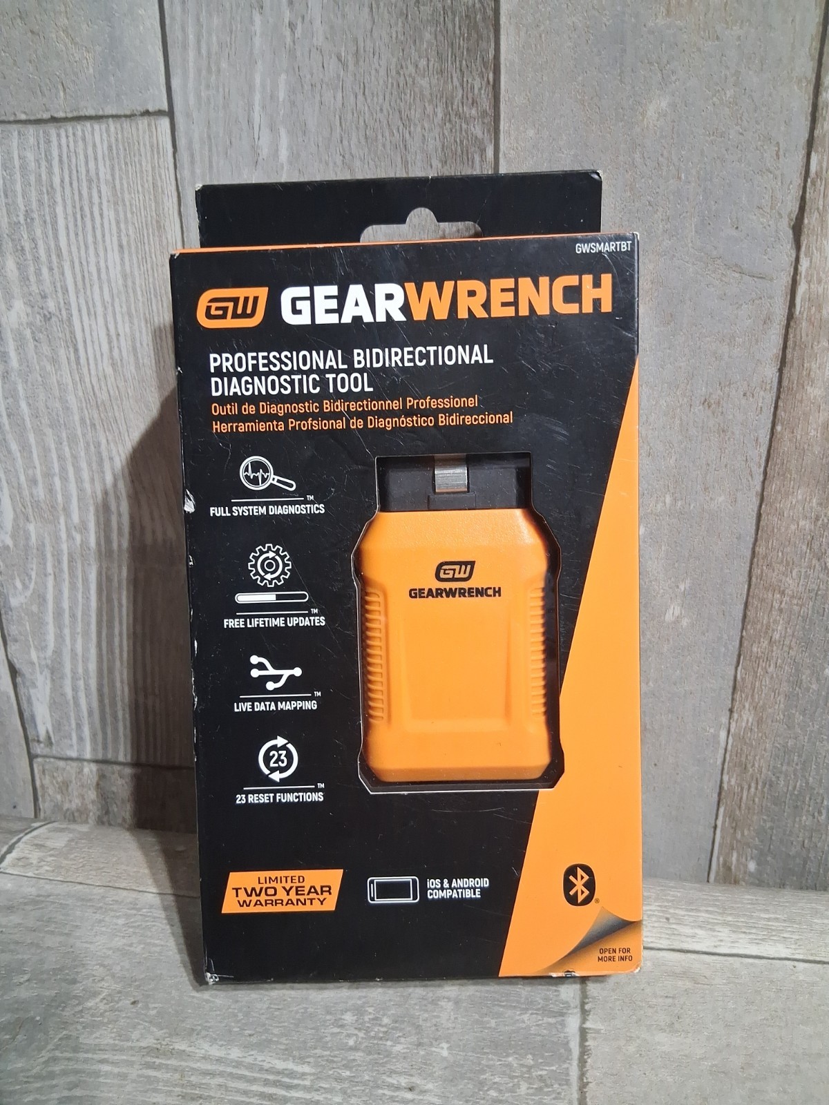 GearWrench Professional Bi-Directional Diagnostic Scan Tool GWSMARTBT