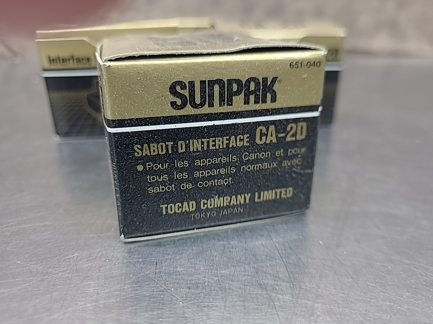 4 PCS Sunpak CA-2D Interface Module for Canon 651-040