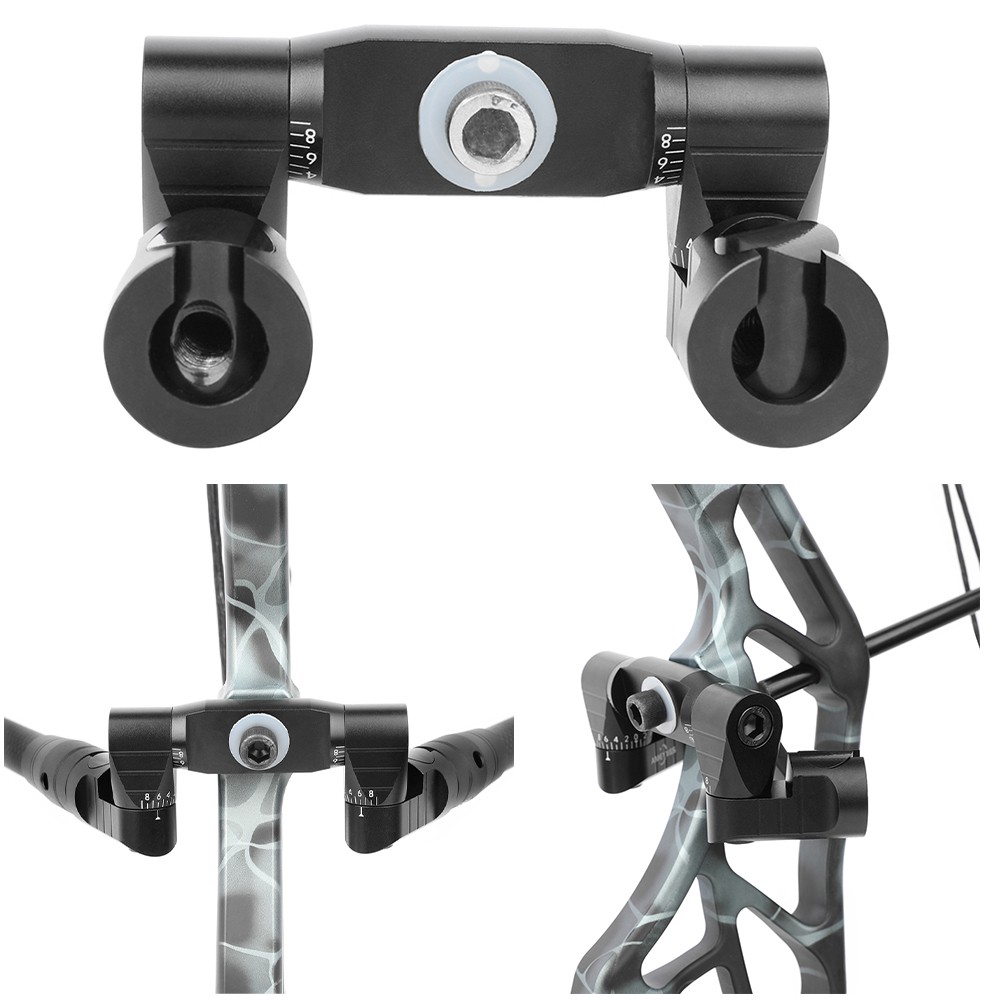 Archery Aluminum Alloy V Bar Double-sided Balance Bar Stabiliser Hunting Target