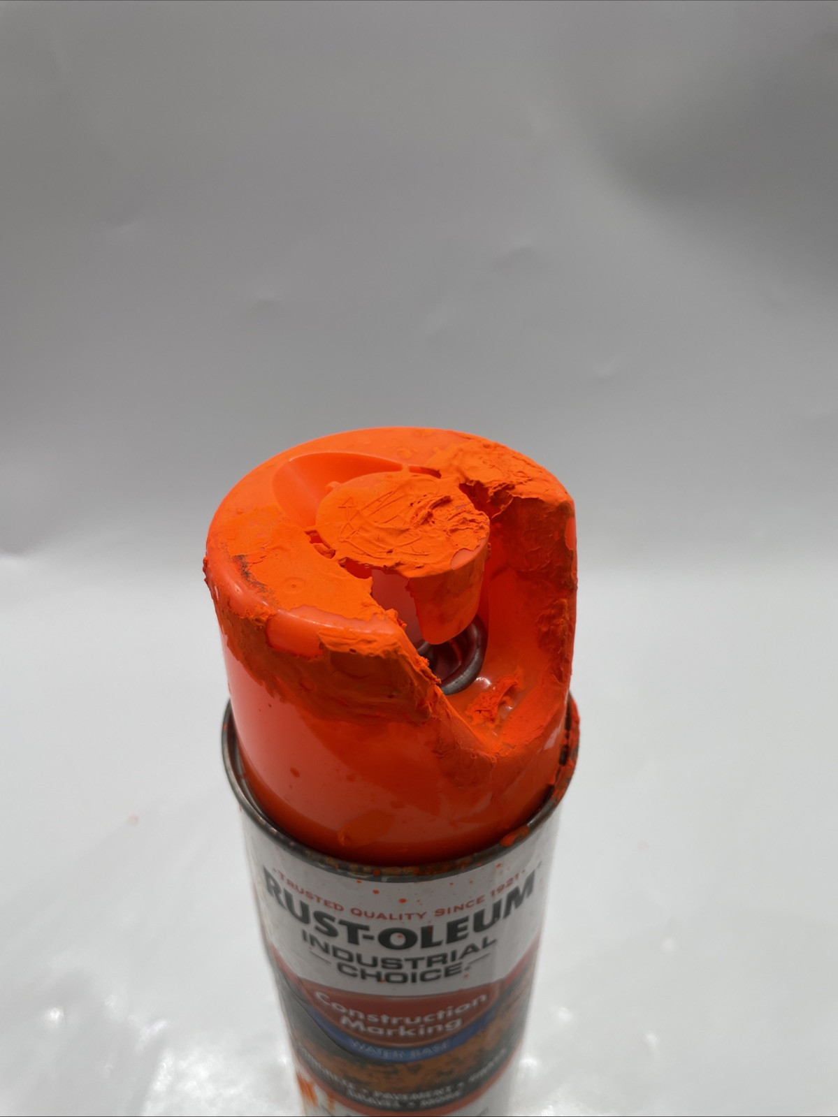5pk Rust-Oleum 264697 Water-Base Construction Marking Paint, Orange 17oz Spray