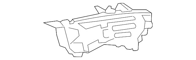 Genuine GM Driver Side Quarter Inner Panel Brace 20958421