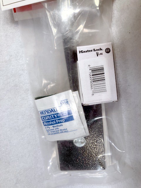 NEW Lockitdown REFRIGERATOR Lock KIT Marinelock MLDOOR Master PADLOCK Door KEY