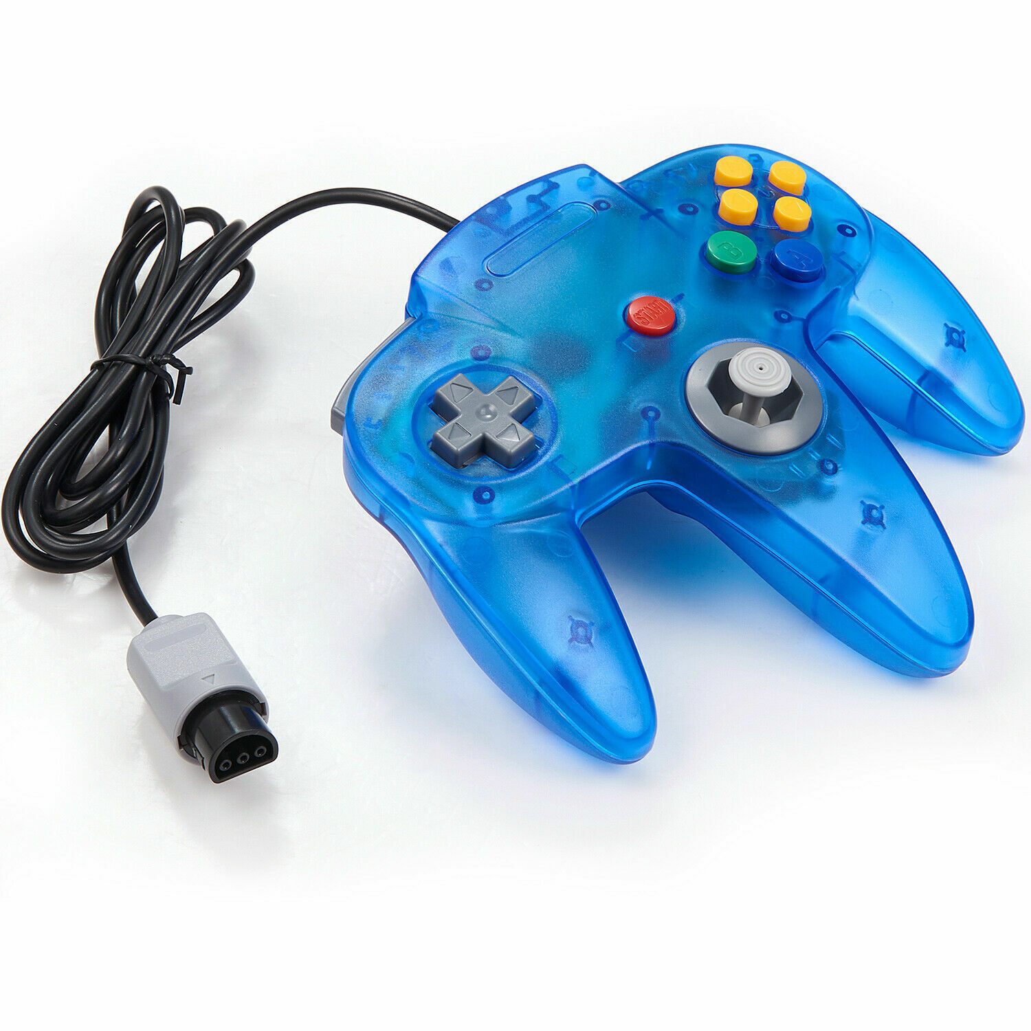 Wired n64 Controller Compatible With Nintendo 64 N64 Joystick Video Game Console