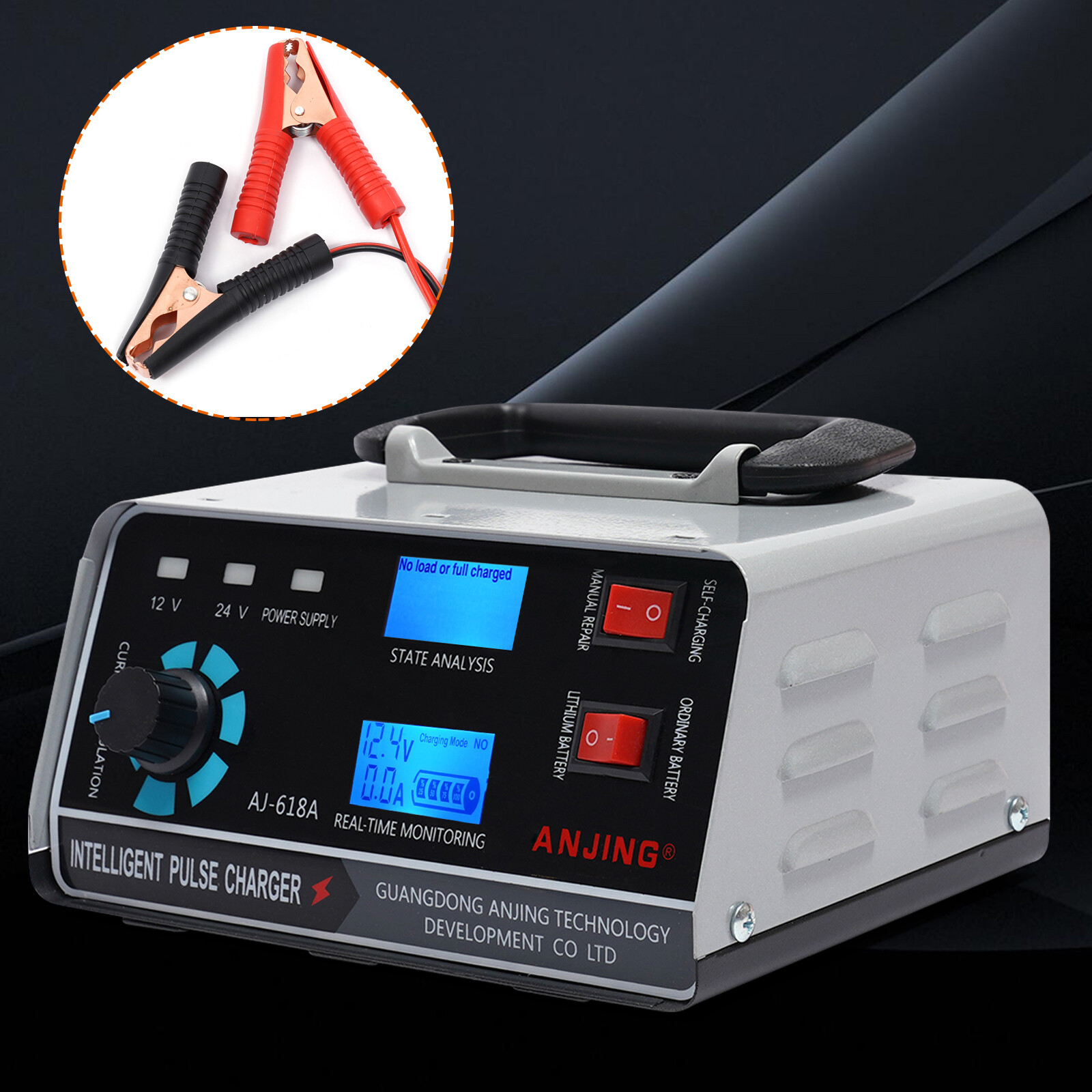 Heavy Duty Smart Car Battery Charger Automatic Pulse Repair Trickle 12/24V SALE