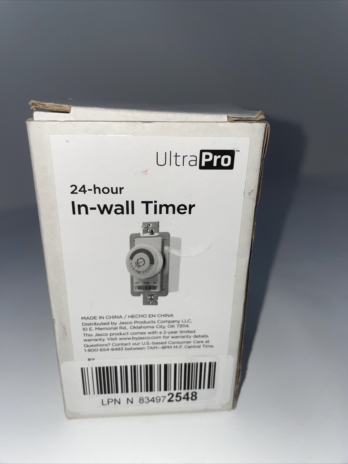 Jasco Ultra Pro 24 Hr In Wall Timer Open Box
