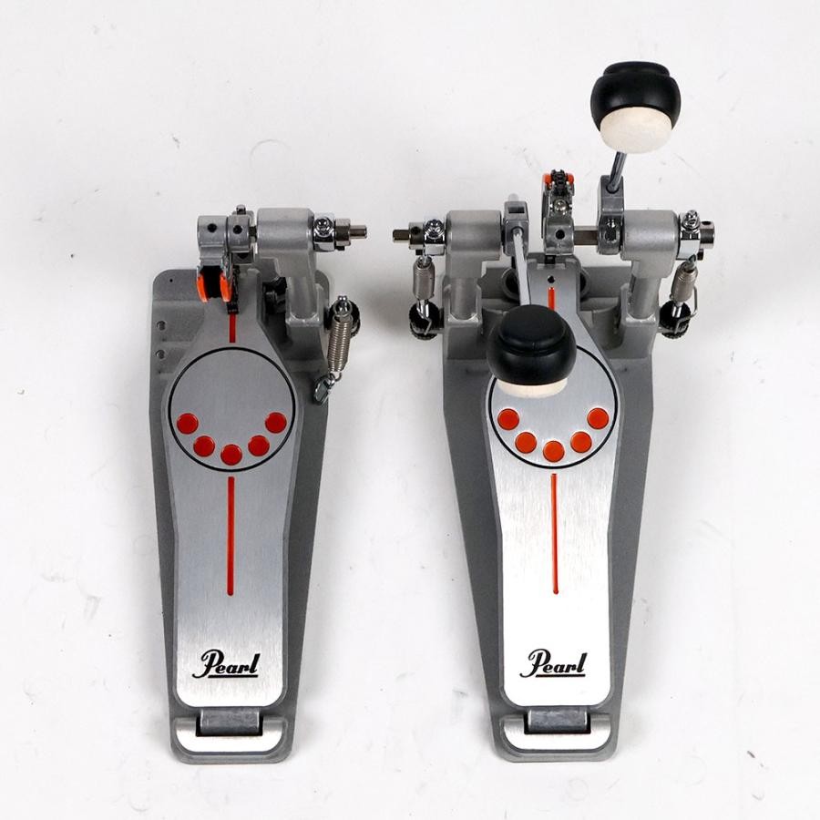 Pearl P-930 P-931 Demon Style Double Bass Drum Twin Pedal Kit Chain Drive Pedal
