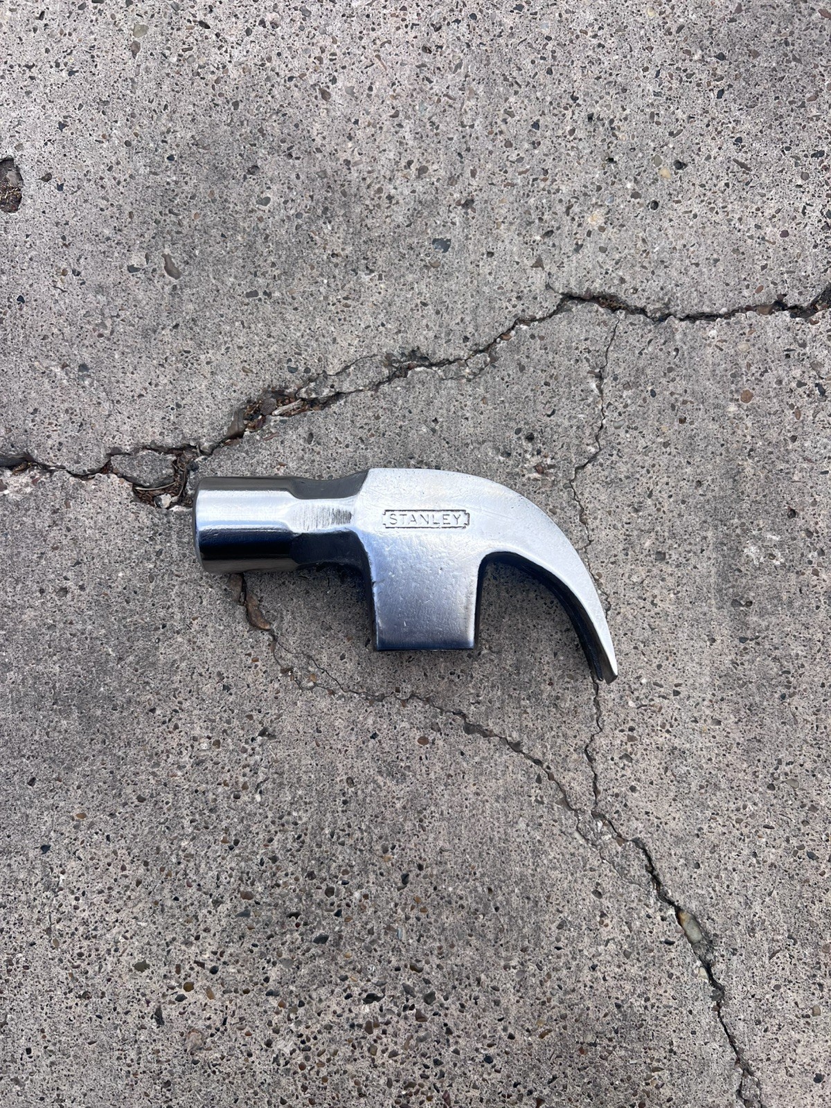 Stanley Bell System Hammer 1.8lb Head, Cleaned & Polished