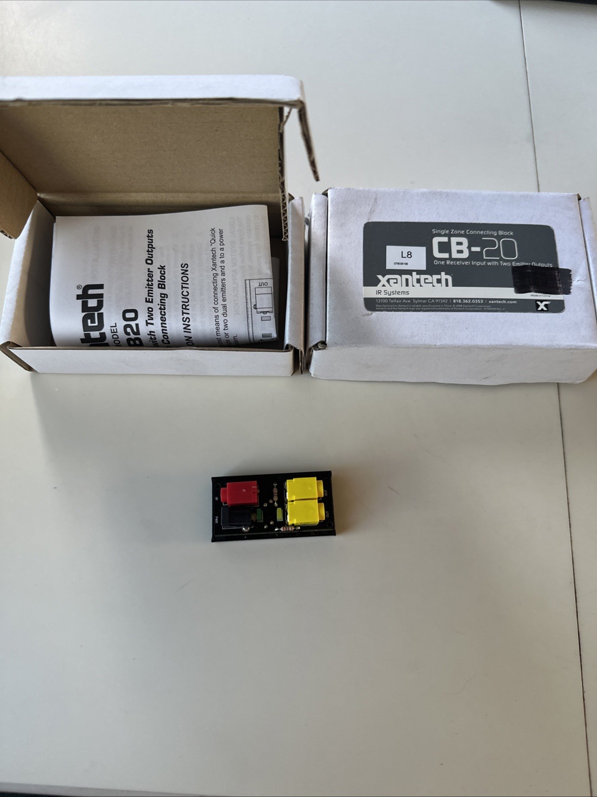 Xantech Connecting Block / CB20 Pair