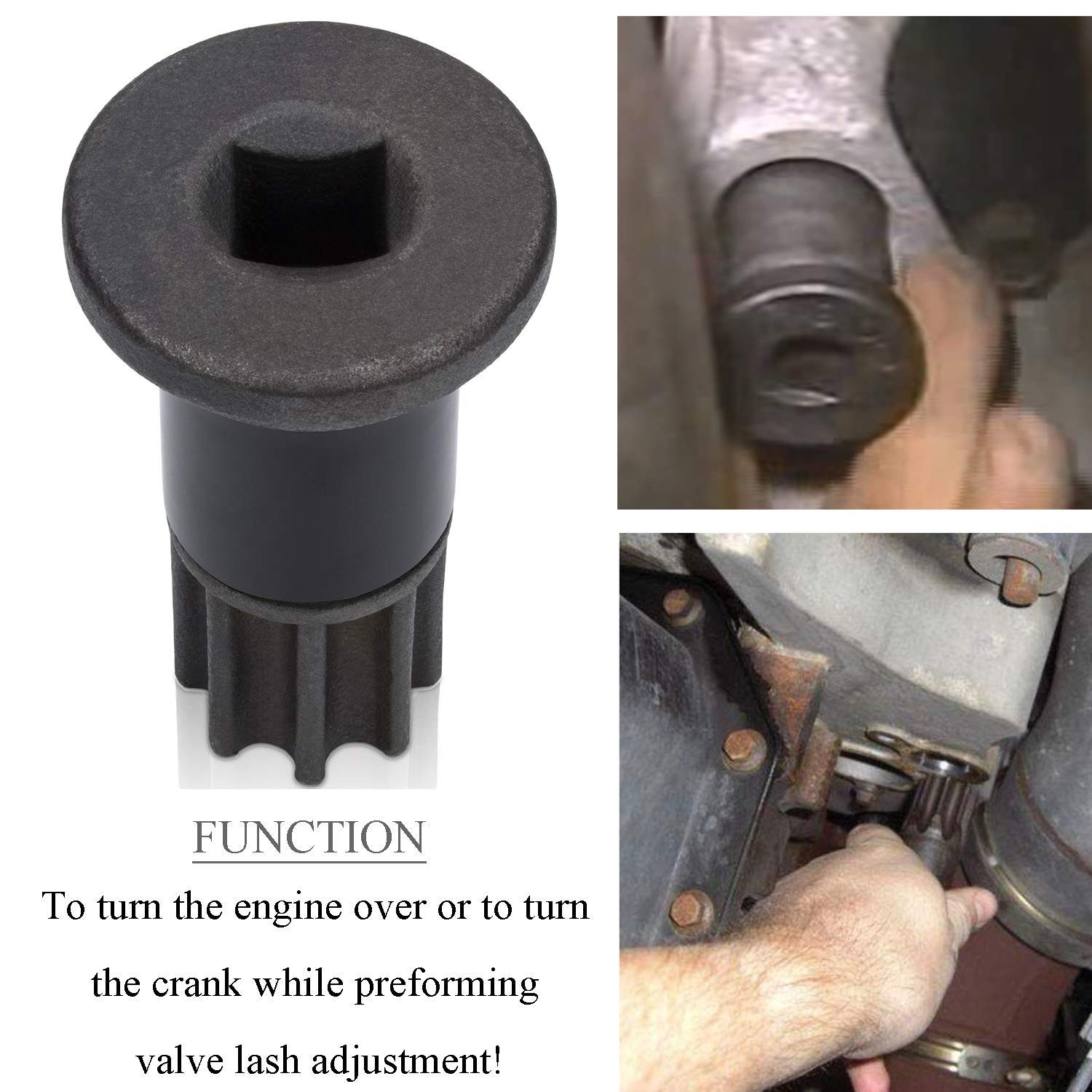 Injection Pump Gear Puller & Engine Barring Tool for 1989-02 Dodge Ram Cummins