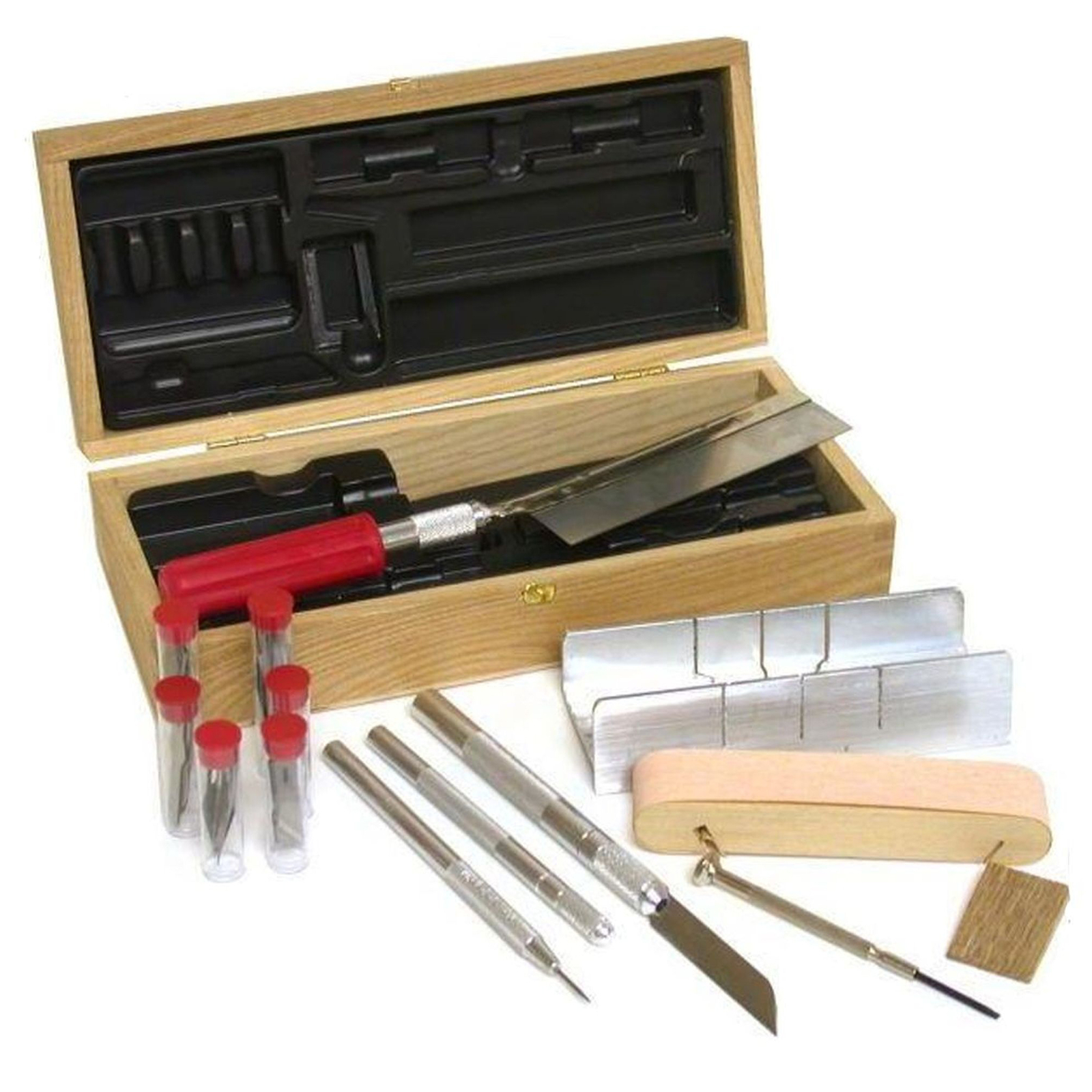 HAWK ( PL1630 ) 30 Pc Hobby Knife Set Carving, Model Building, Molding Cutting