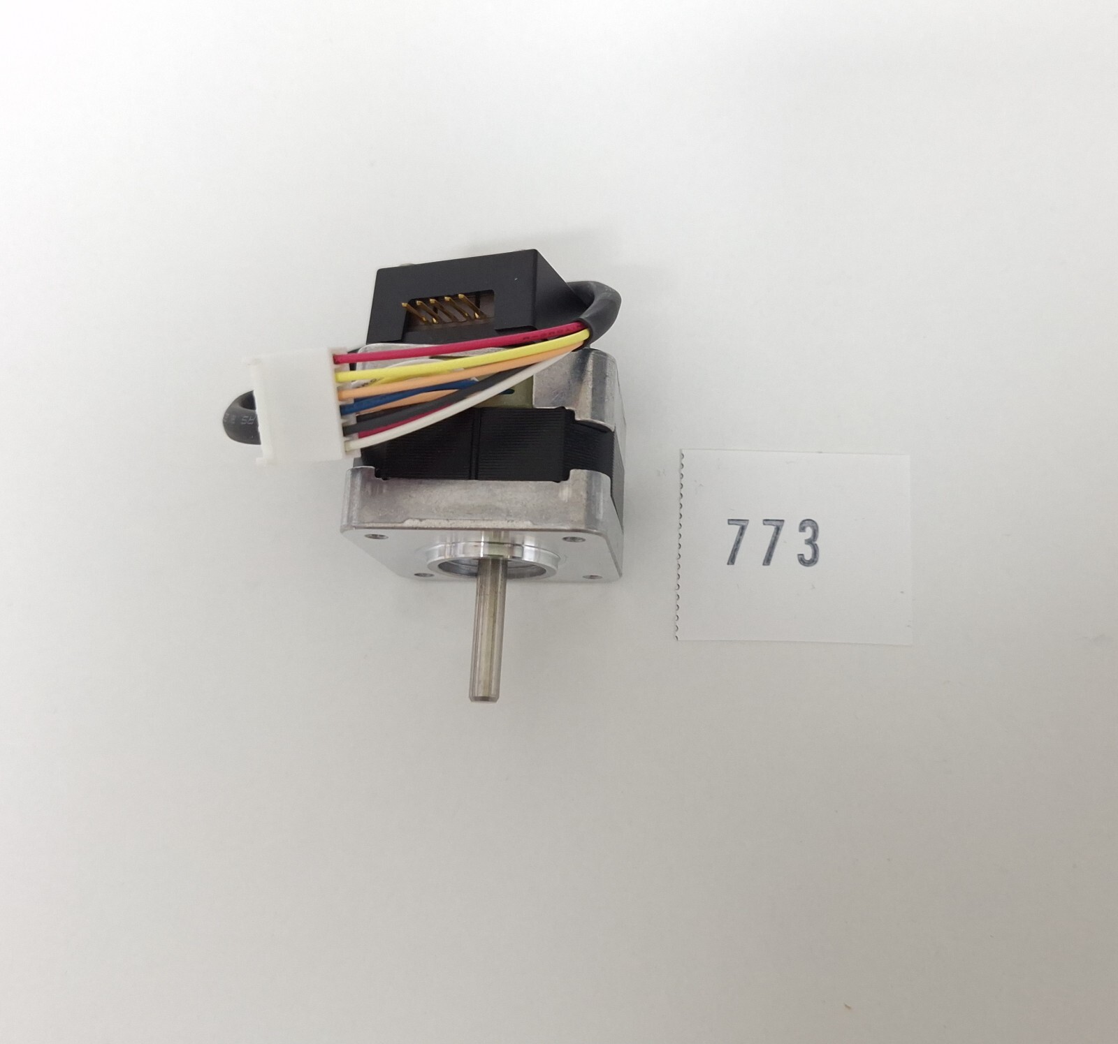 Electric Glass 2001 Stepper Motor 244890 w/ US Digital Encoder E2-500-197-NE-D-D-B