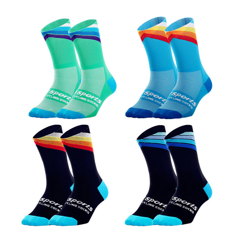 Road Cycling Socks Mens Womens Bicycle Bike Riding Sports Ankle Socks XC BMX MTB