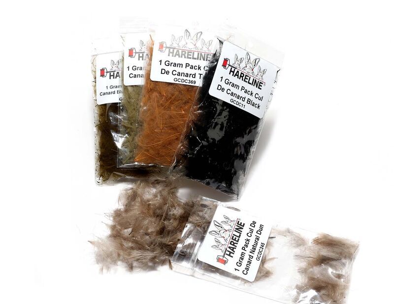 Hareline Dubbin - 1 Gram Pack CDC (Cul De Canard)