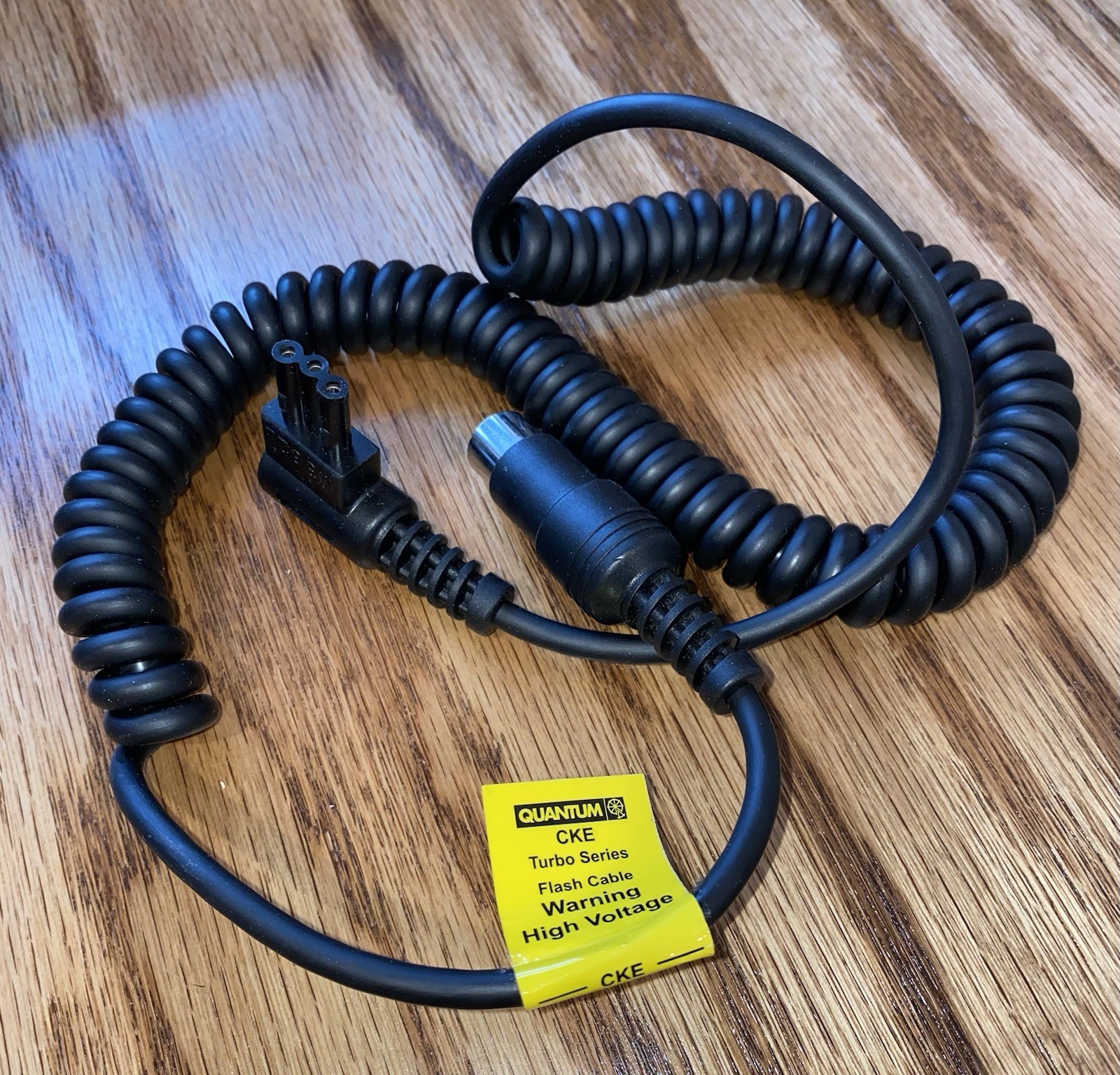 Quantum CKE Flash Cable From Nikon SB Flashes To Quantum Power Supply 5 Pins