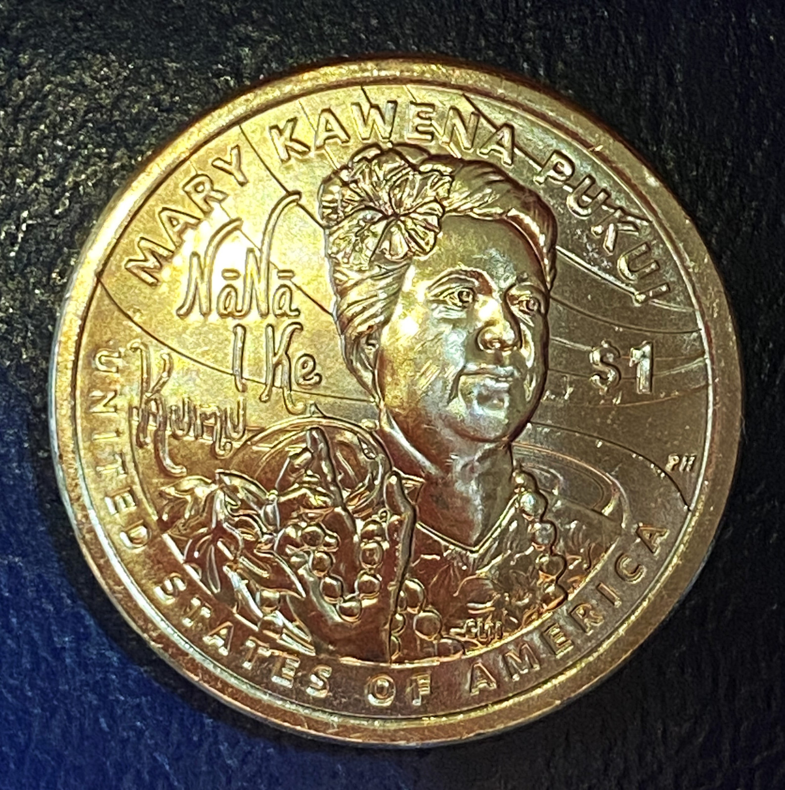 2025 D BU Uncirculated Sacagawea Dollar Mary Kawena Pukui from Mint Roll not Bag