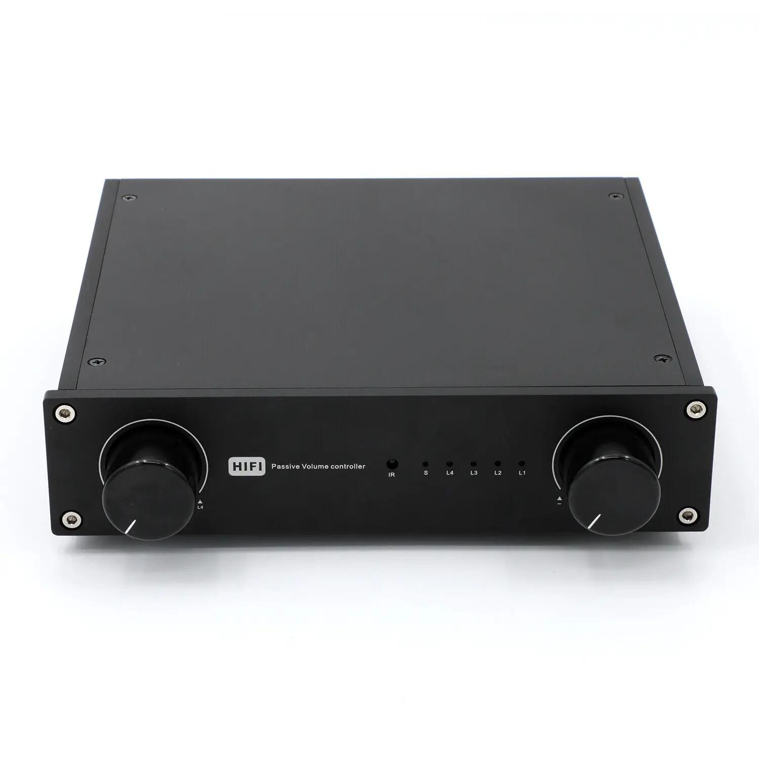 Remote Passive volume controller Passive preamplifier with 4 way input preamp