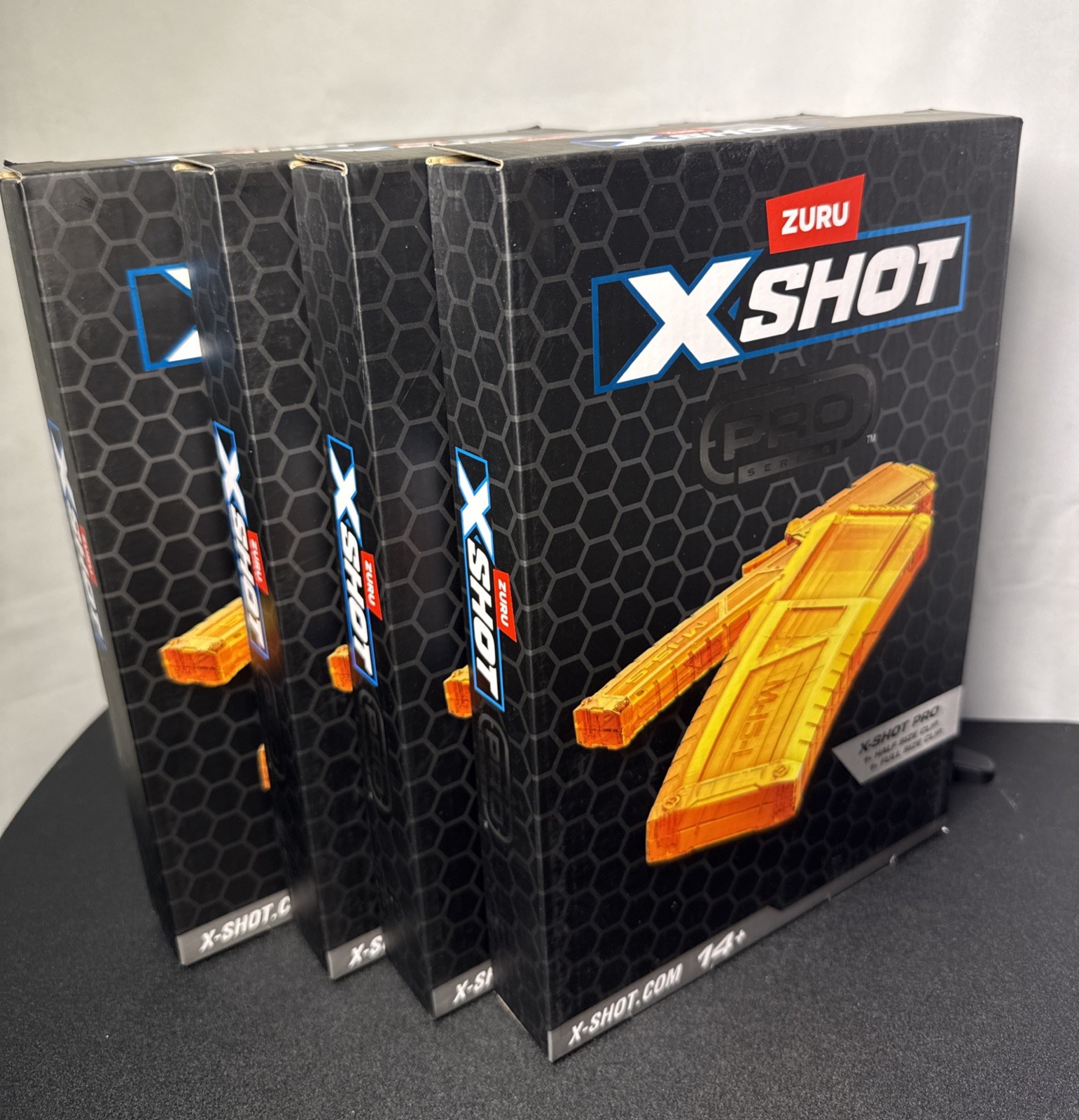 4 Packs Zuru X-Shot Pro Series Clip - 4 Full-Size & 4 Half-Size - 36753 Pro Clip