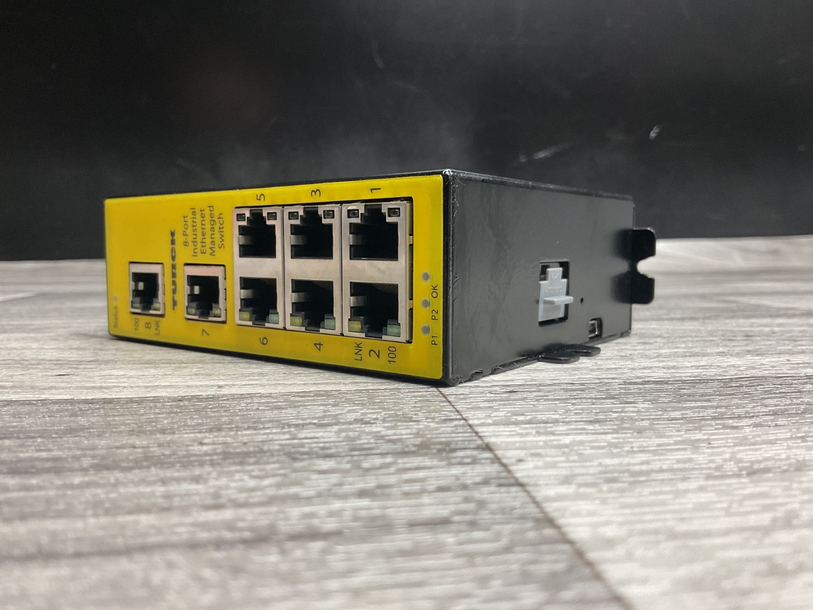 8 Port Managed Industrial Ethernet Switch, Turck SE20-84MT-RJ822 #306N131