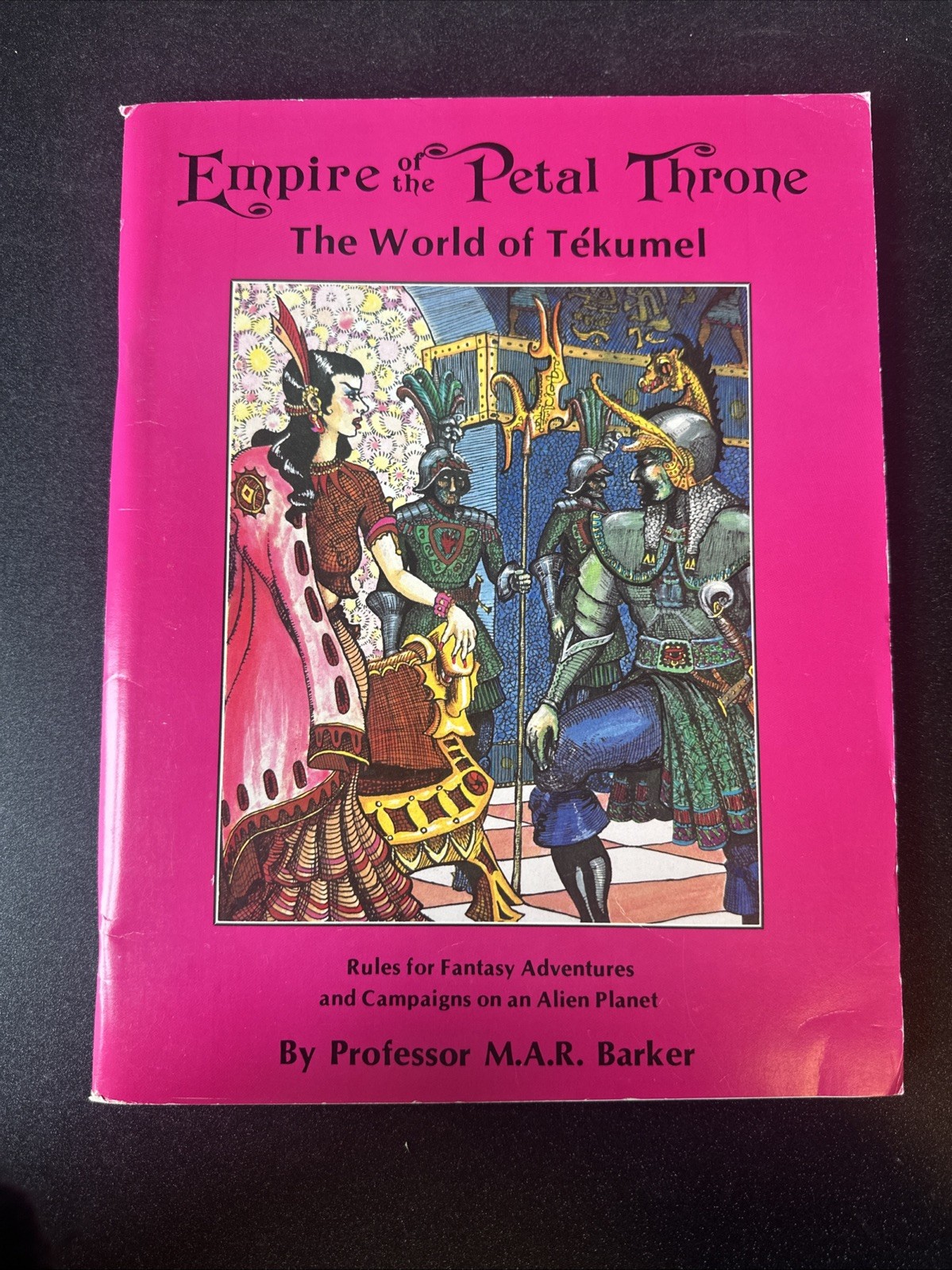 EMPIRE OF THE PETAL THRONE THE WORLD OF TEKUMEL RPG ROLEPLAYING M.A.R.BARKER OOP