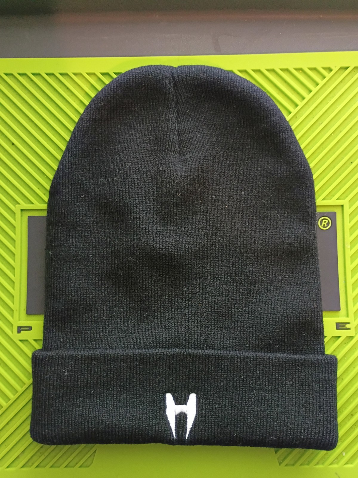 Hydra Paintball Fit Beanie Black White Logo One Size