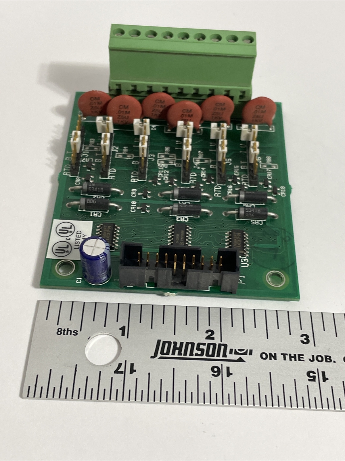 50100811 RV08 BRD989 PC Board Energy Subassembly Untested