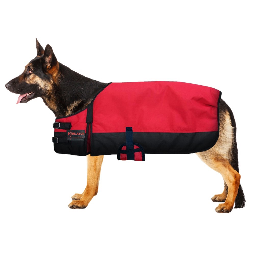 HILASON Waterproof Dog Winter Jacket Coat 1200D 200GSM Heavy Duty Turnout