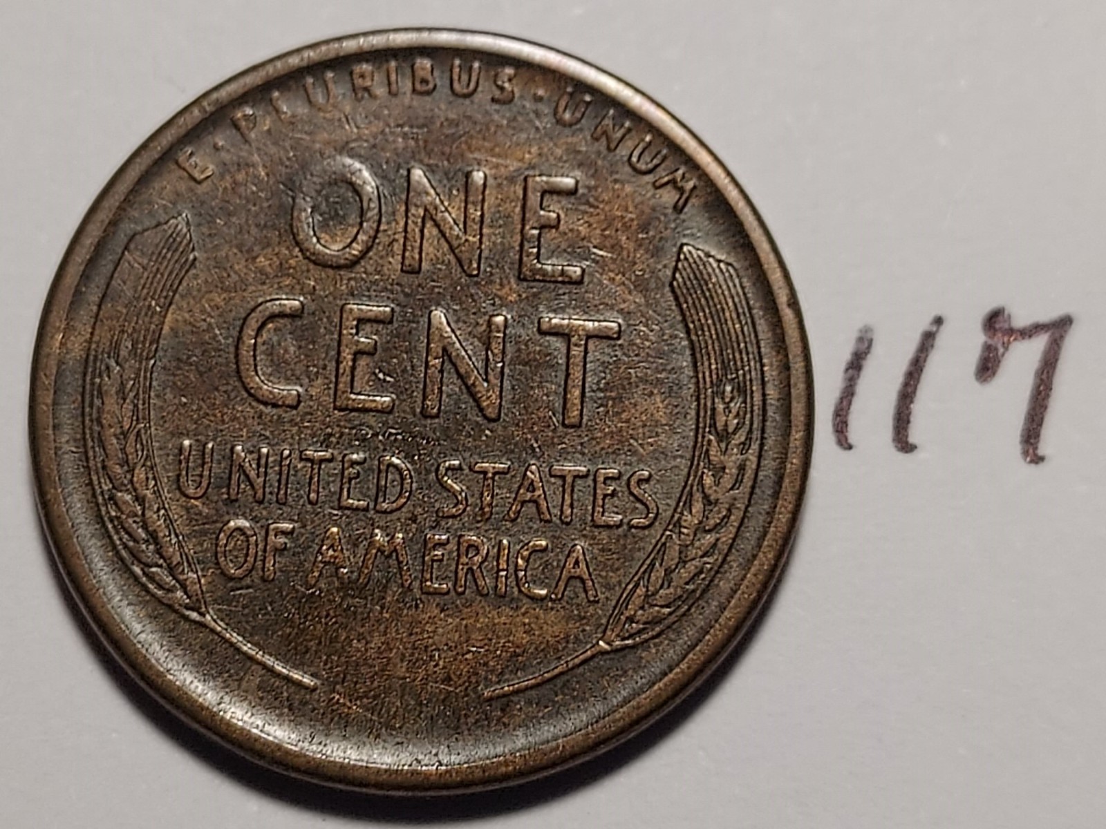 1919-S Lincoln Wheat Cent #117