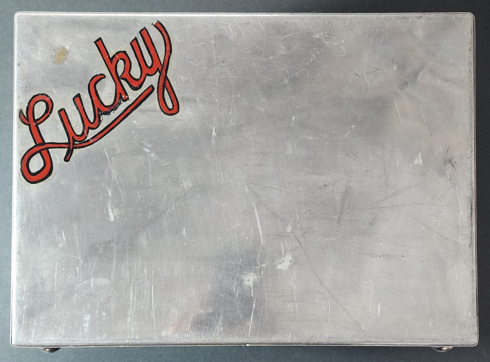 VINTAGE David Singletary Sacred Art Tattoo Shop Used Tattoo Supply Carry Case CA