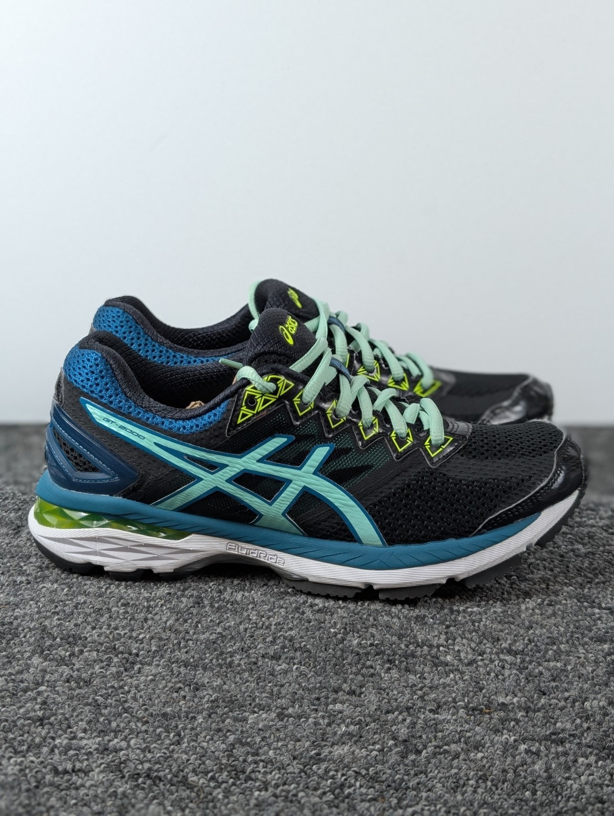 Asics GT-2000 4 Shoes Women's 6.5 Walking Running Blue Lace Up Low Gym Sneaker