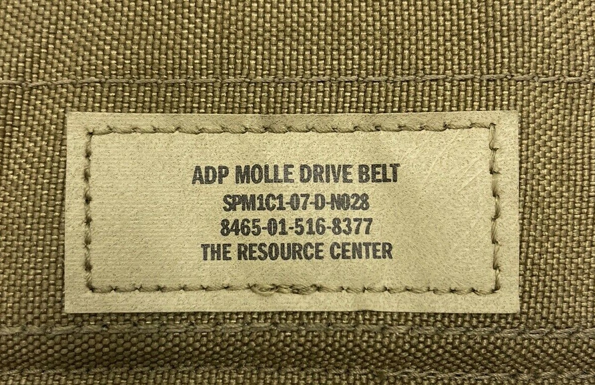 MOLLE Dive Belt Adapter USMC
