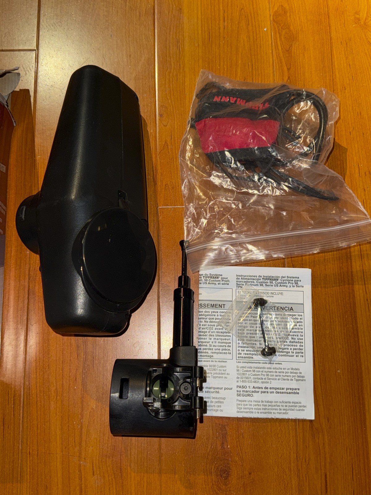 Tippmann Paintball 98 Custom Black Cyclone Feed System - Open Box