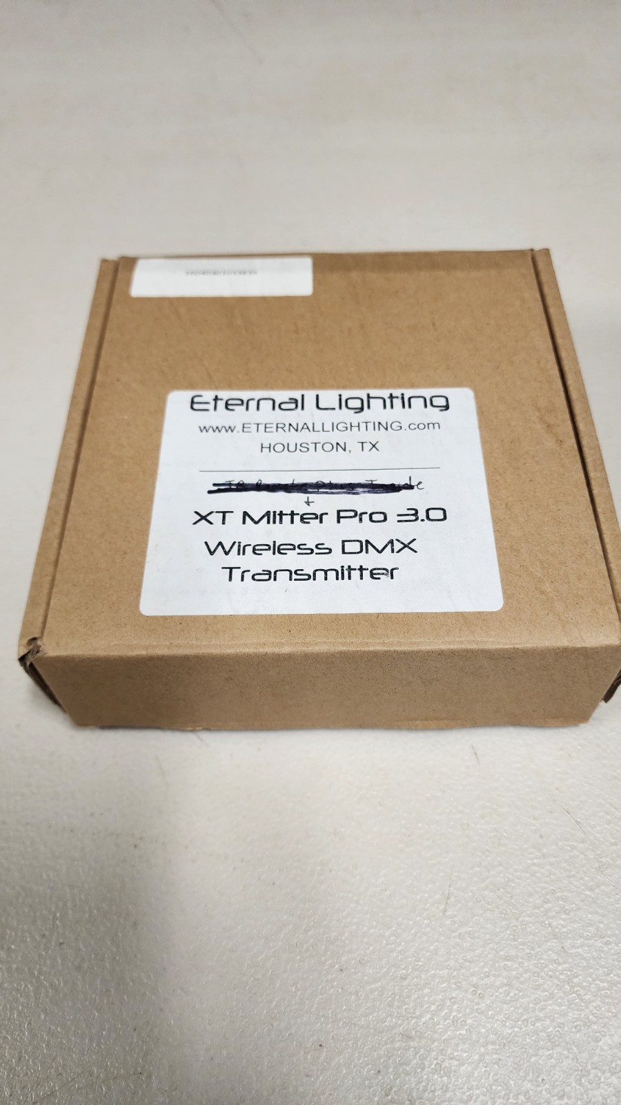 Eternal lighting xt mitter pro 3.0 wireless dmx transmitter