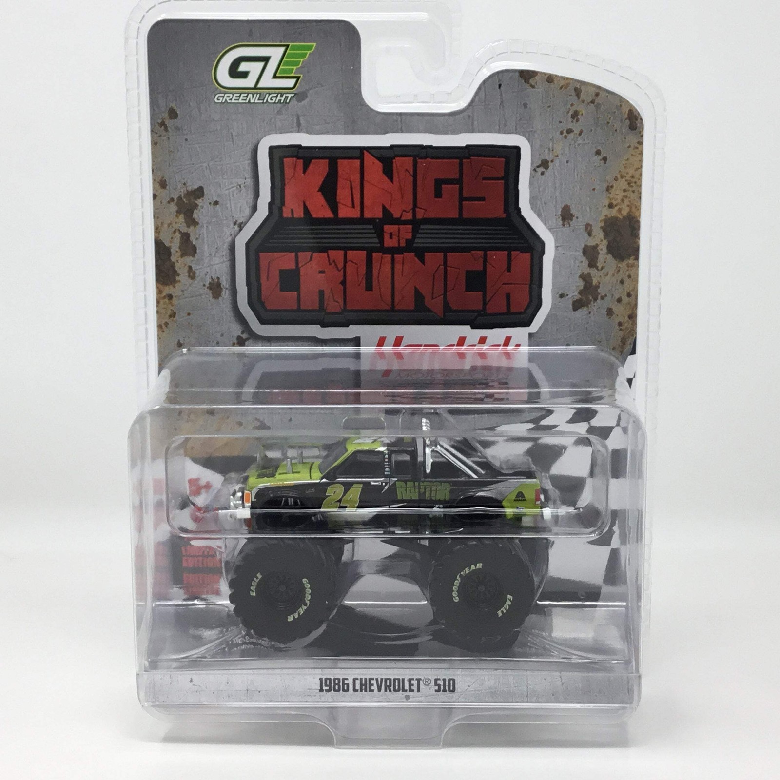 William Byron 1986 Raptor Chevrolet 510 Kings of Crunch 1:64 Diecast