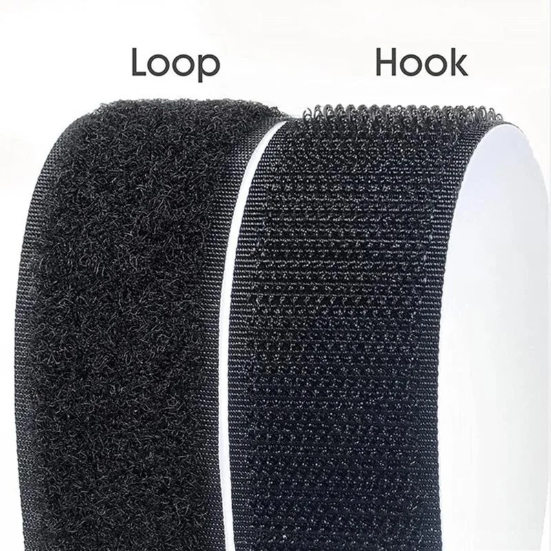 Hook and Loop with Strong Self Adhesive Tape Strip Back Fastener Roll US