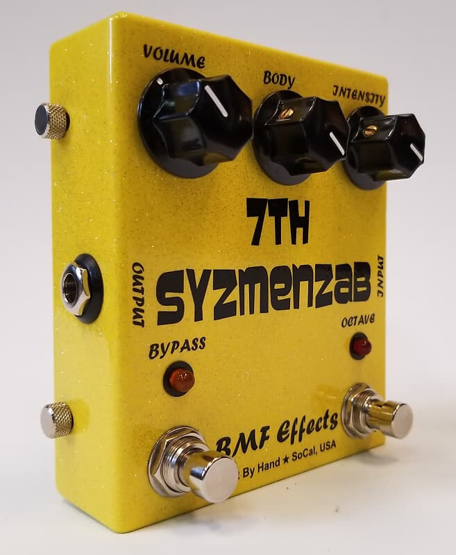 BMF Effects 7th Syzmenzab Fuzz/Octave Guitar Effect Pedal
