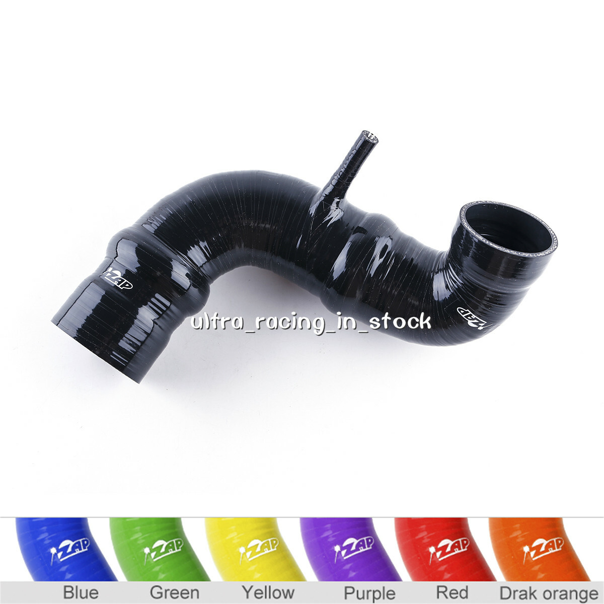 Black For SAAB 9-3 93 2003-2008 Silicone Intake Hose Air Cleaner Filter Hoses