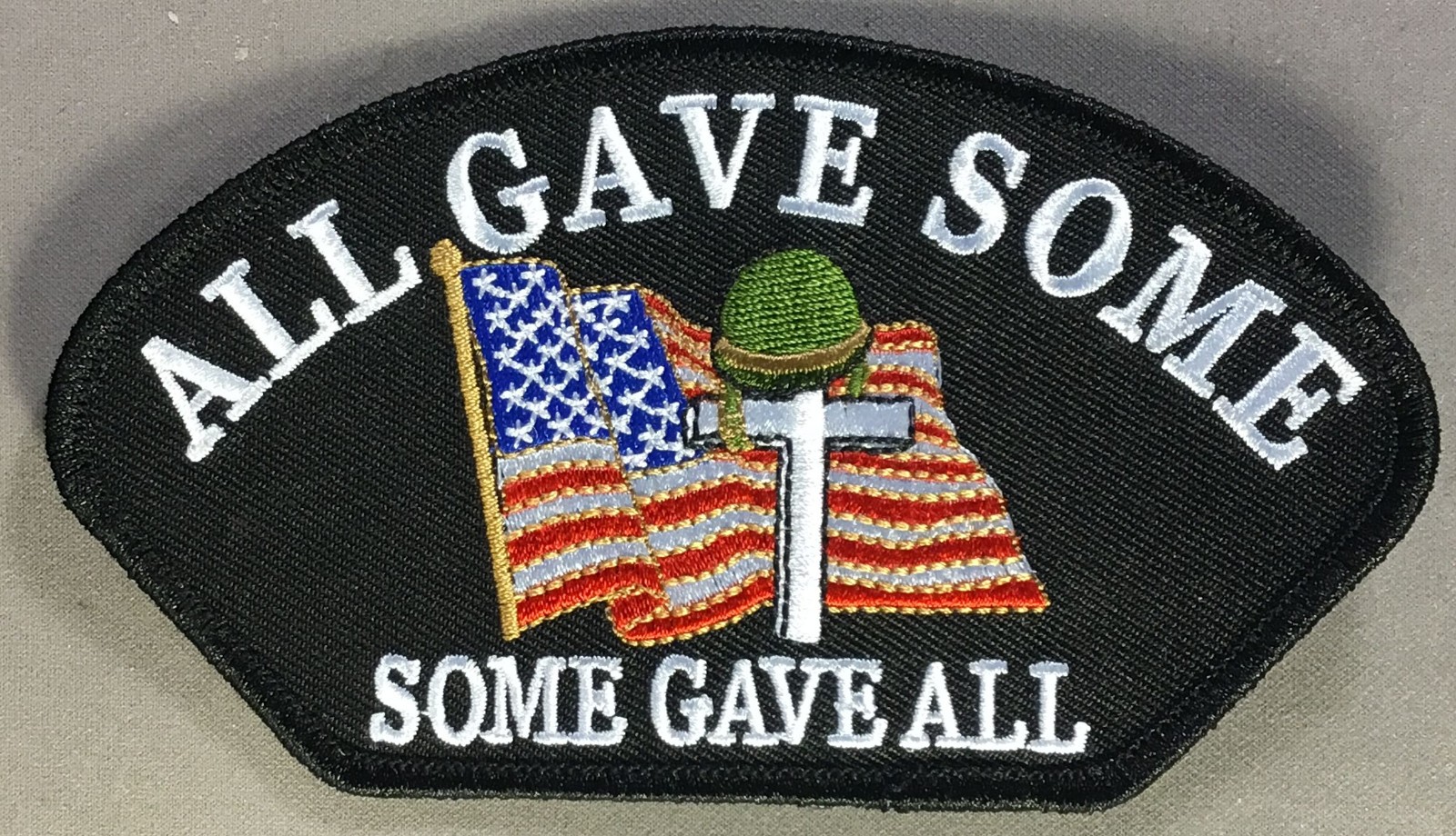 Morale All Gave Some  Some Gave All  licensed hat patch
