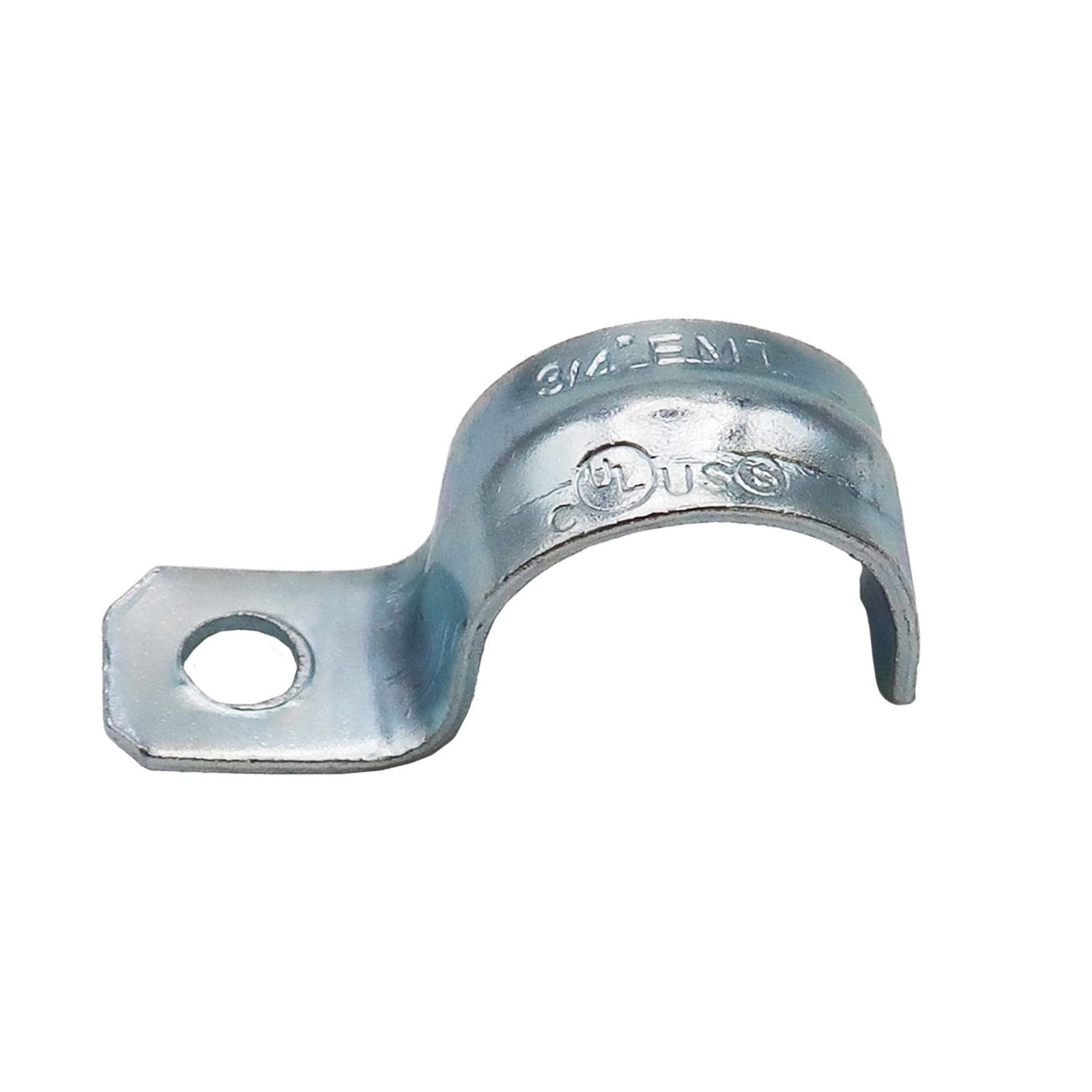 (Pack of 100) Airmont Products AP-10552, One Hole EMT Pipe Strap for Conduit Ins