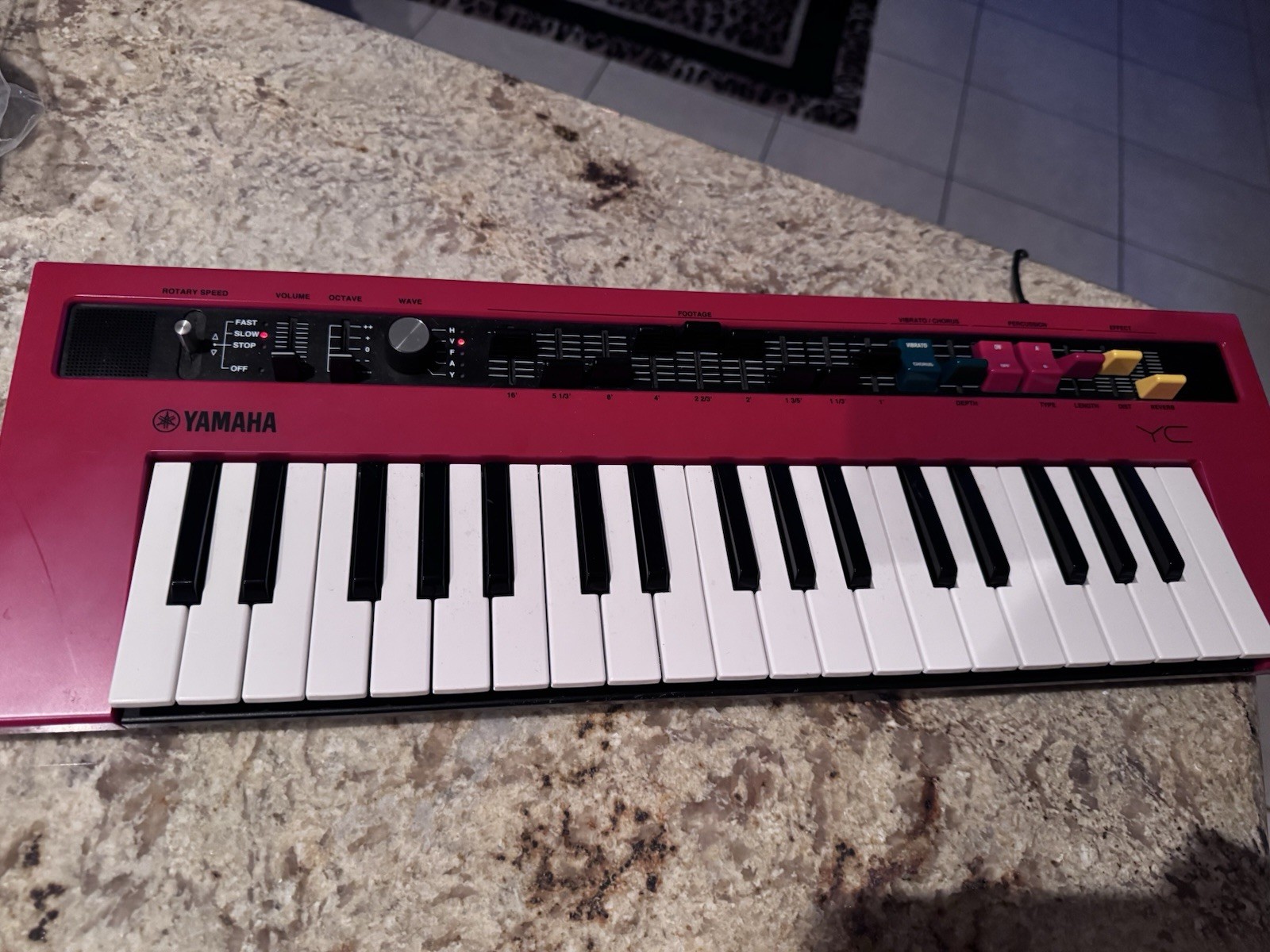 Yamaha Reface ORGANS YC 37-Key Electronic Keyboard Reggae or Gospel