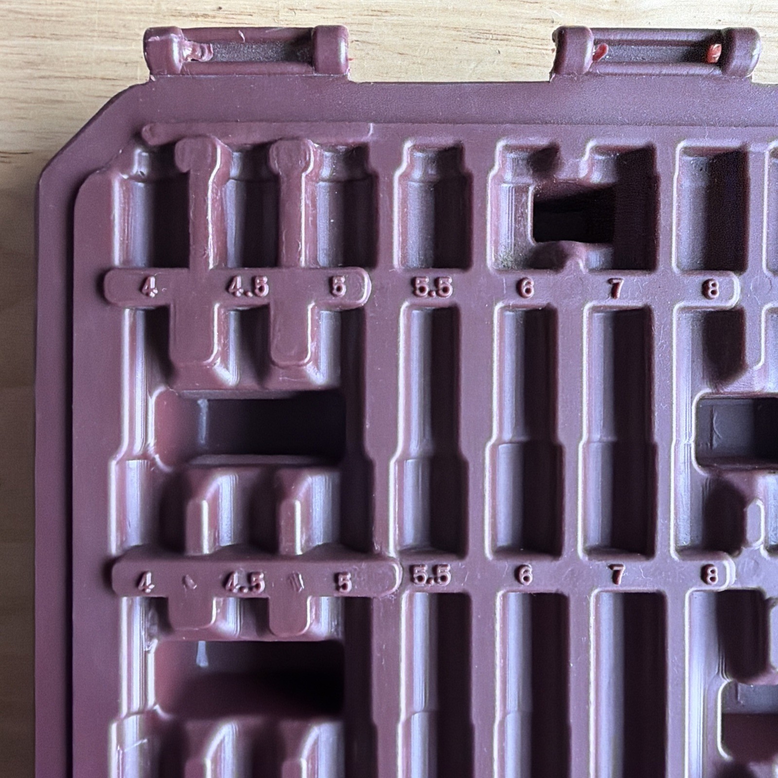 Matco Socket Set Organizer HALF CASE ONLY for Deep Shallow SAE Metric Impact