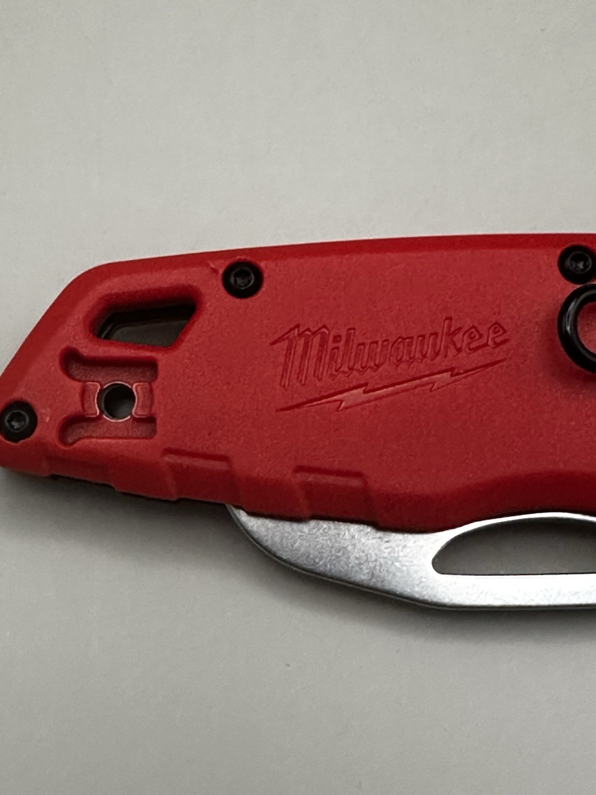 New - Custom Laser Engraved Milwaukee Fastback Hawkbill Folding Knife