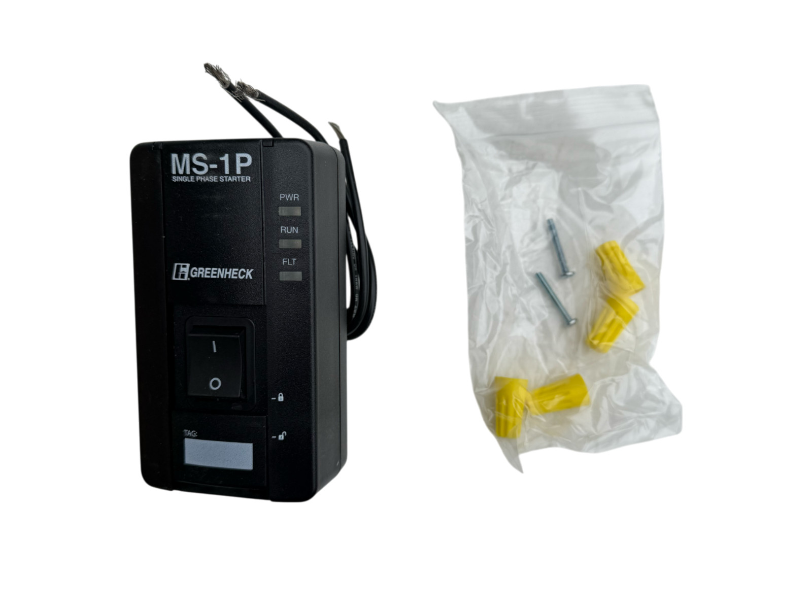 GREENHECK MS-1P Franklin Controls Single Phase Manual Motor Controller