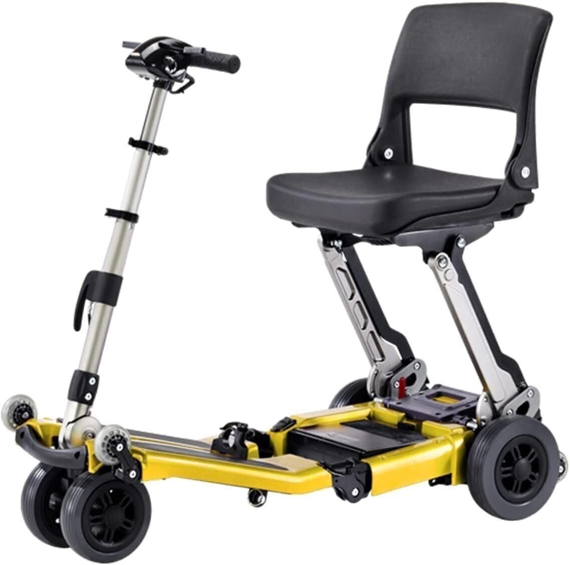Freerider USA Luggie Standard Foldable Scooter, 250 lbs Weight Capacity, 4...