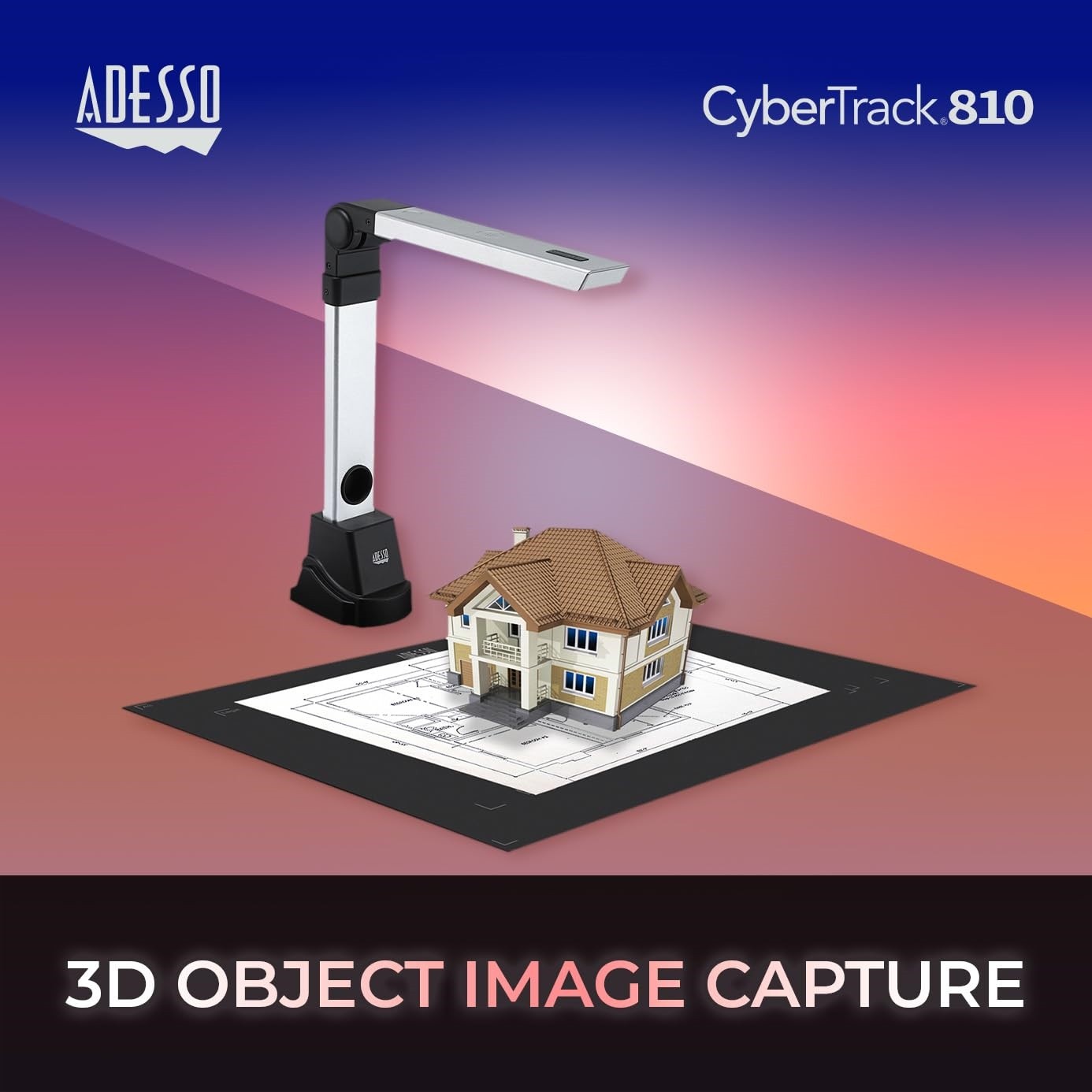 Adesso Cybertrack 810 Document Camera